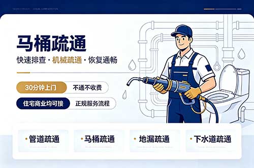 瑞金马桶疏通