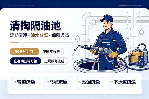 瑞金清掏隔油池