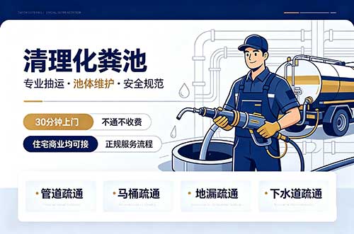 瑞金清理化粪池